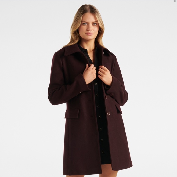 Ever New - Amie Dolly Coat (Size 6) BNWT - Picture 1 of 9